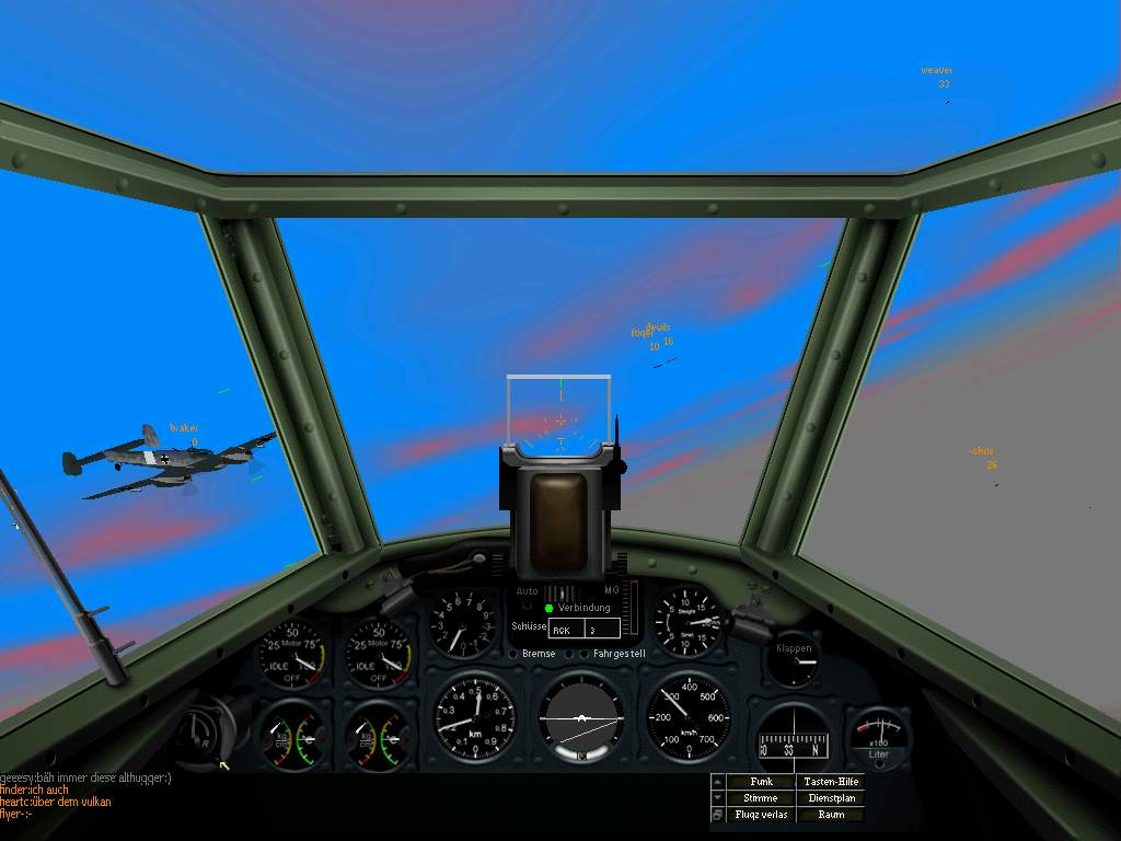 Bf 110110 Cockpit