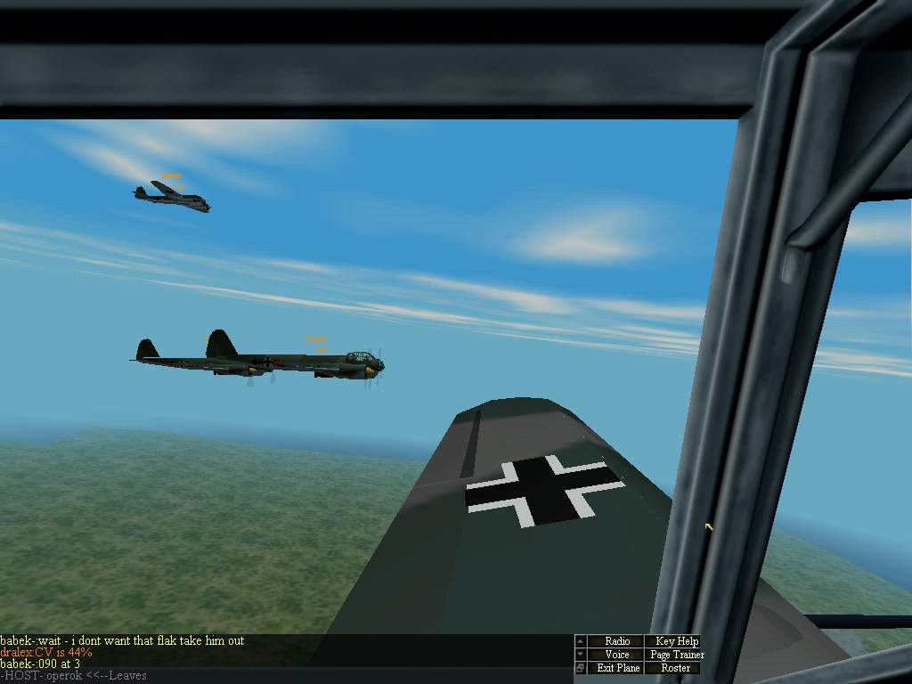 Ju 88 in Formation